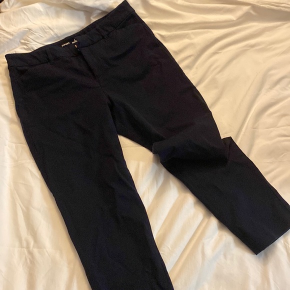 Navy blue old navy slacks - Picture 1 of 9
